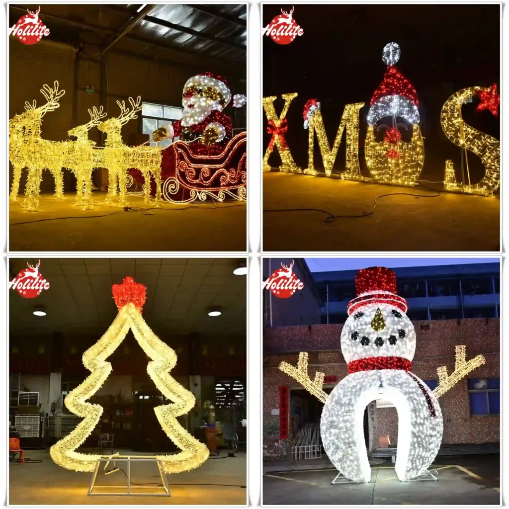 Factory real shot of the Holilite motif light