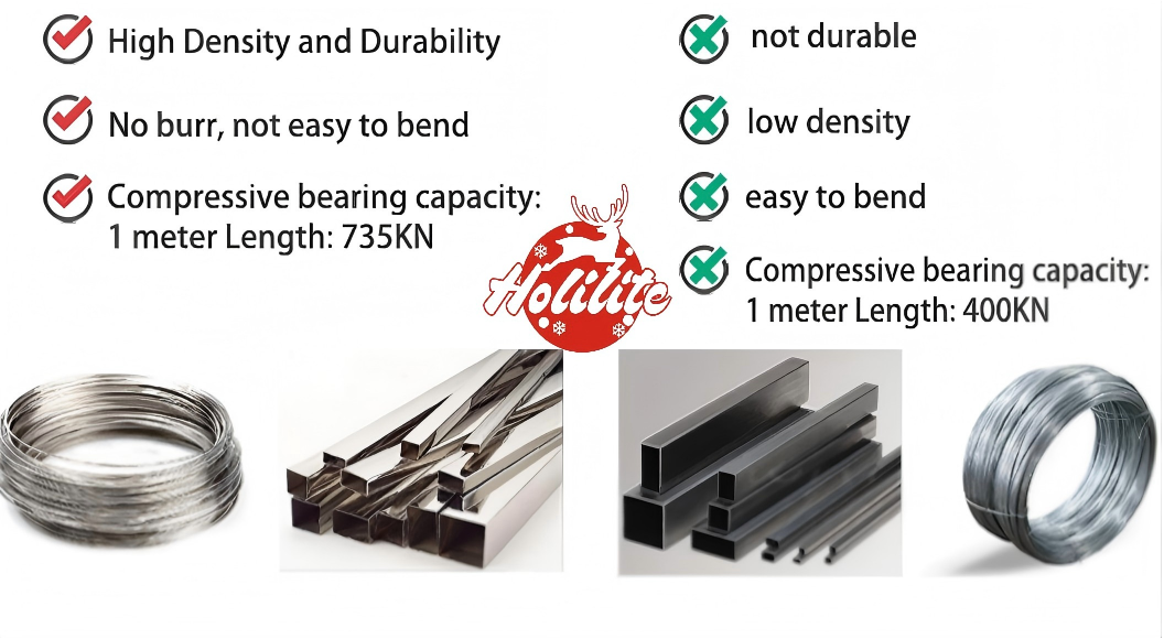 Raw material iron frame of motif light