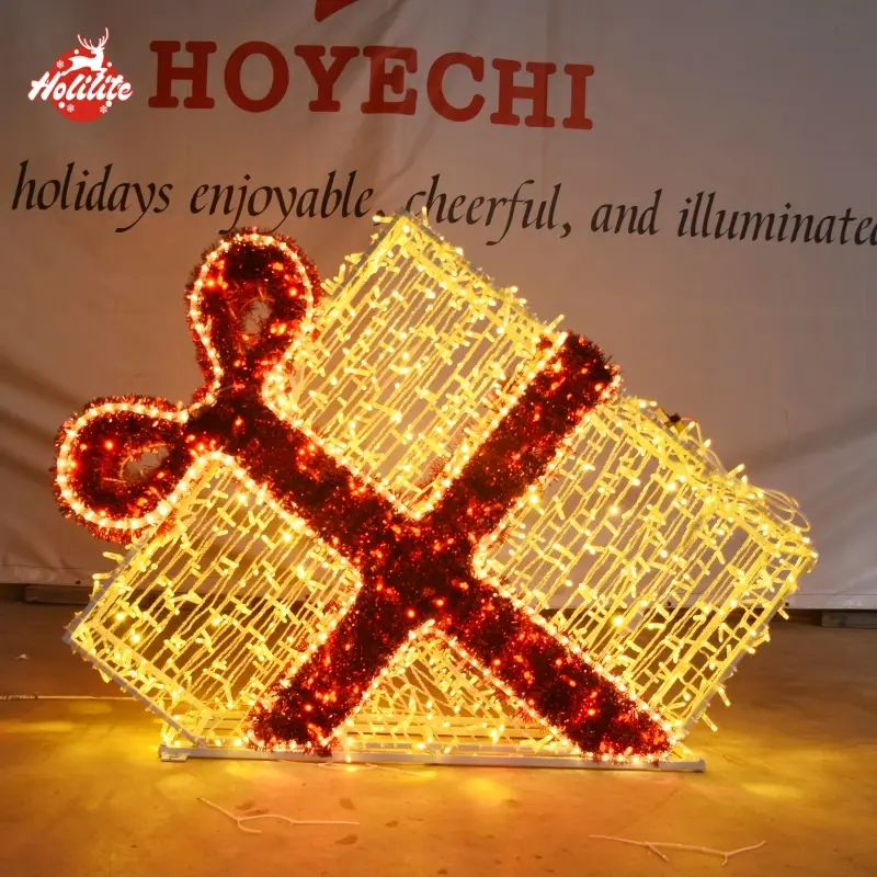 Boîte cadeau lumineuse extérieure Grassland (2)