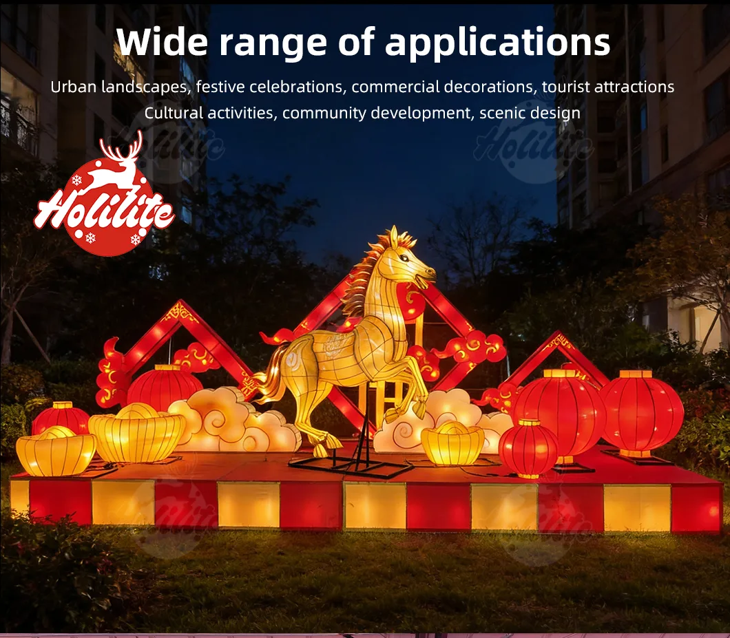 Wide range of horse sil lantern application