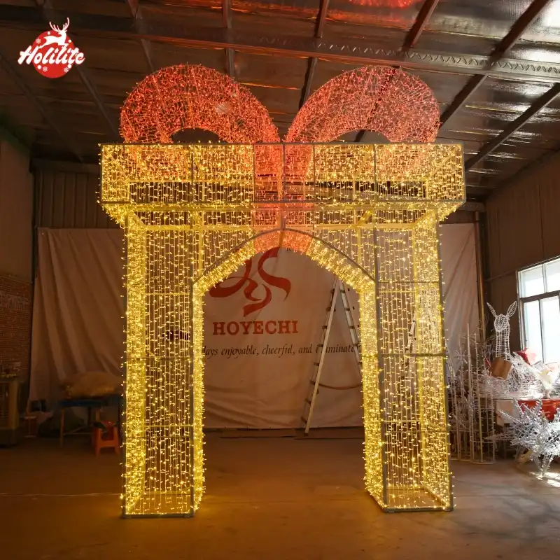 Walk-Through Gift Box Arch Light (3)