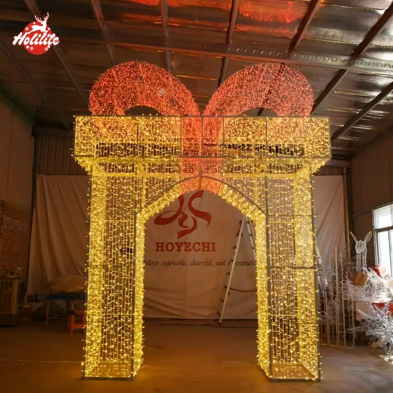 Walk-Through Gift Box Arch Light (4)