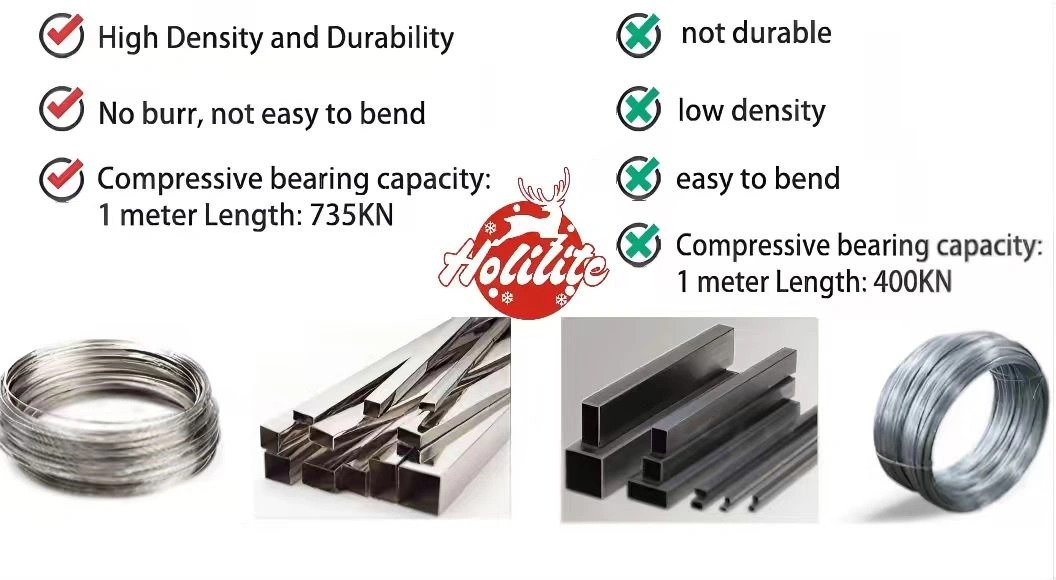 Raw material iron frame of motif light