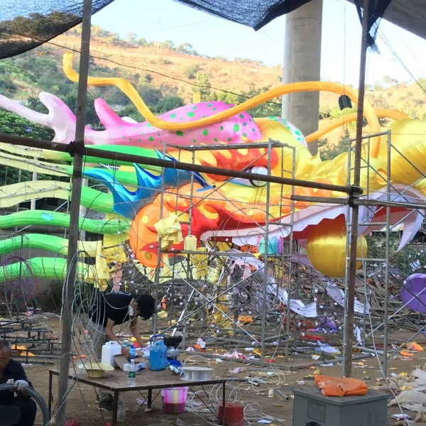 Proyecto de farolillos del Festival del Bote del Dragón (2)