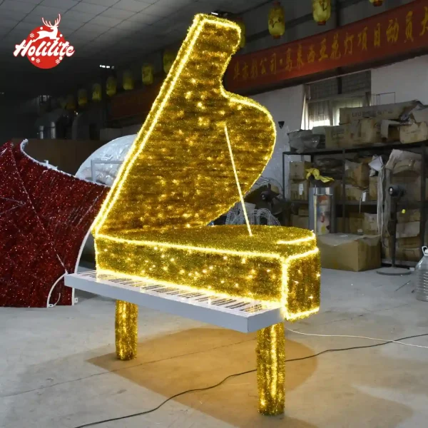 Festive Piano-Shaped LED Light (2)