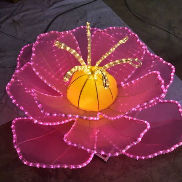 Luz de flor gigante (4)