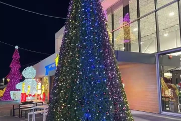 Giant Outdoor Christmas Tree Decorations