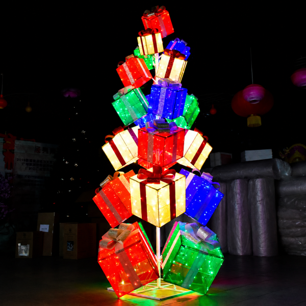 Gift Box Christmas Tree