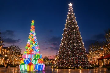 Cómo decorar un árbol de Navidad para que parezca lleno
