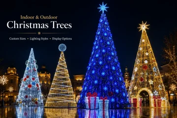 Árboles de Navidad para interior y exterior