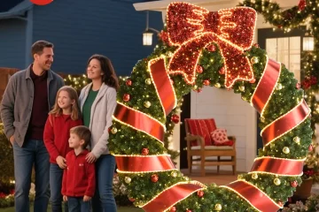 Grande couronne de Noël (2)