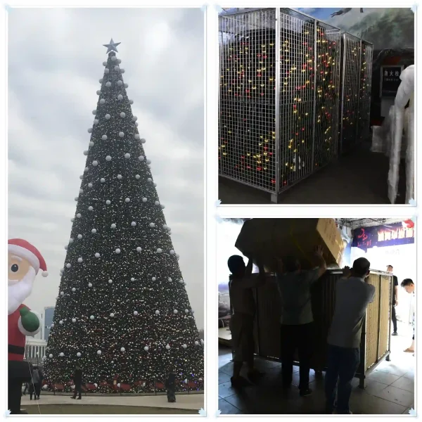 Large Decorative Lighting Project Successfully Completed (1)