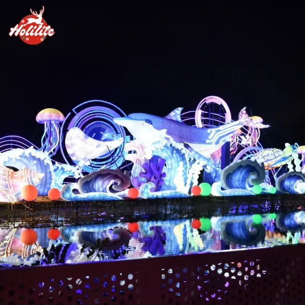 Ocean-Themed Lantern Installation (4)