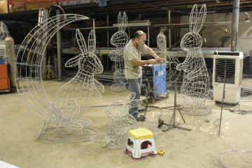 Rabbit Lantern Frame