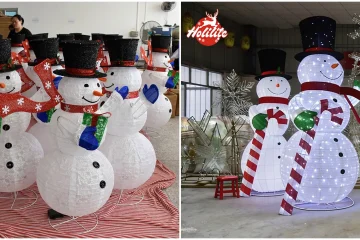 Bonhommes de neige rétractables (2)