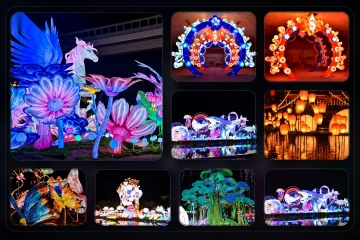 Exposiciones de farolillos del Festival de Verano