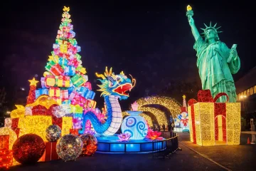 What Is the Largest Light Show in California